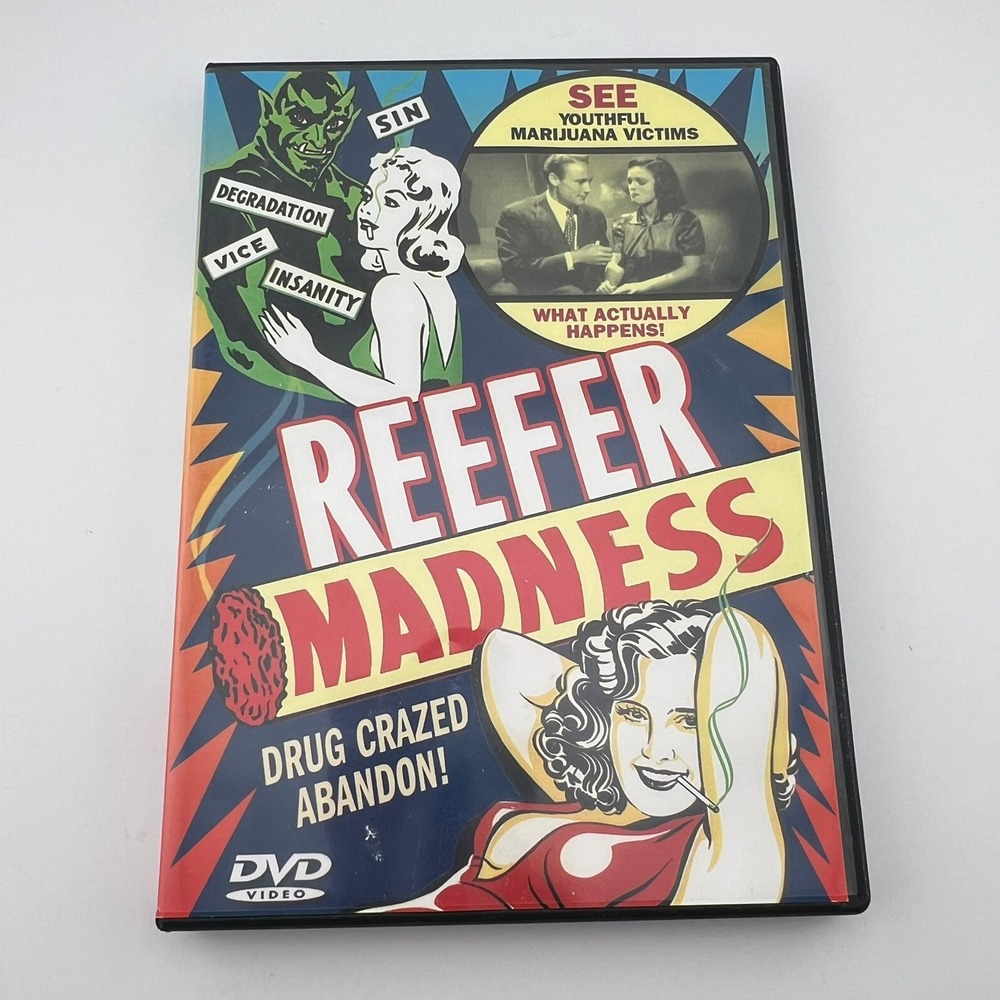 Reefer Madness (1938) DVD Alpha Video 2003 Release Cult Classic Propaganda Film